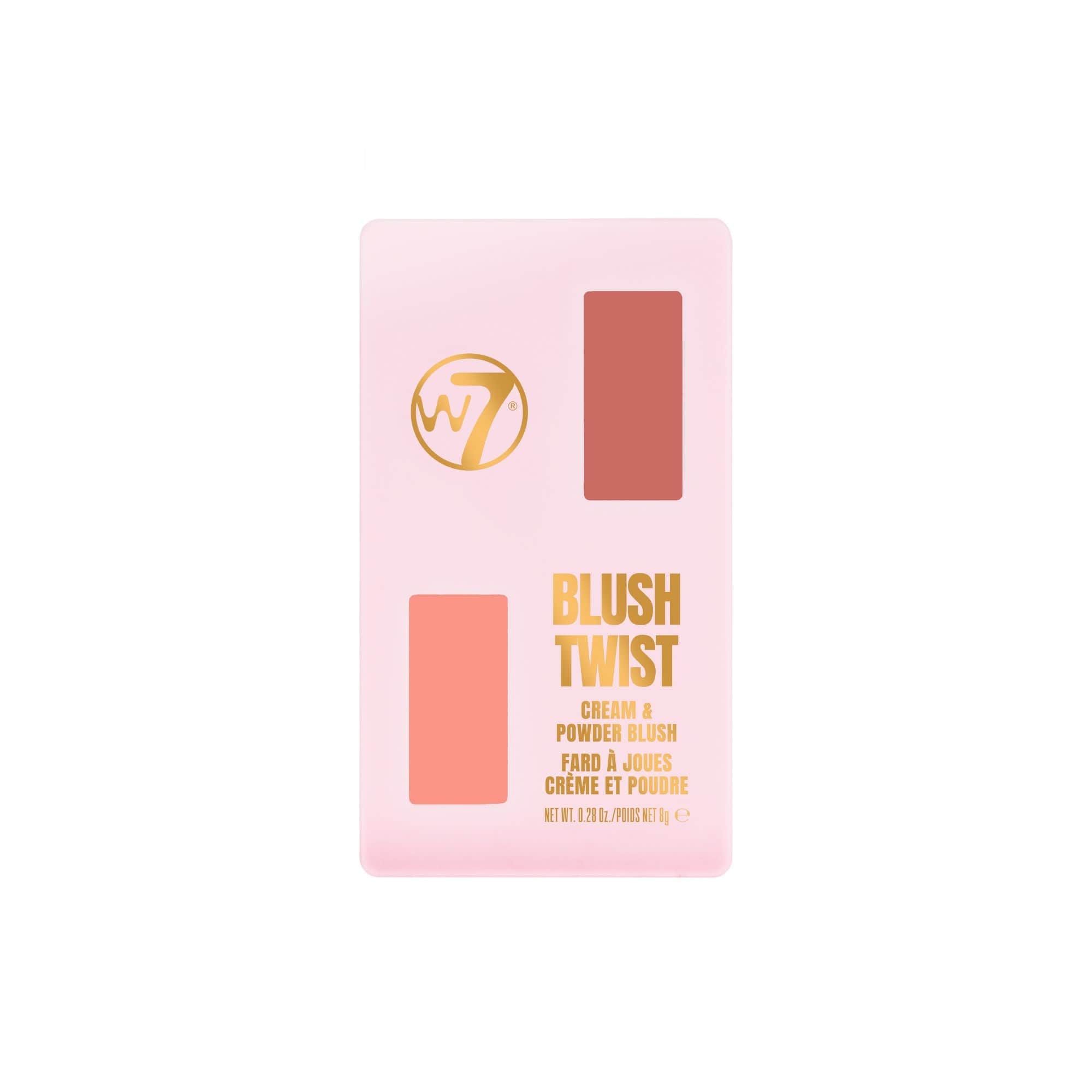 W7 Blush Twist Duo Blusher W7 Makeup