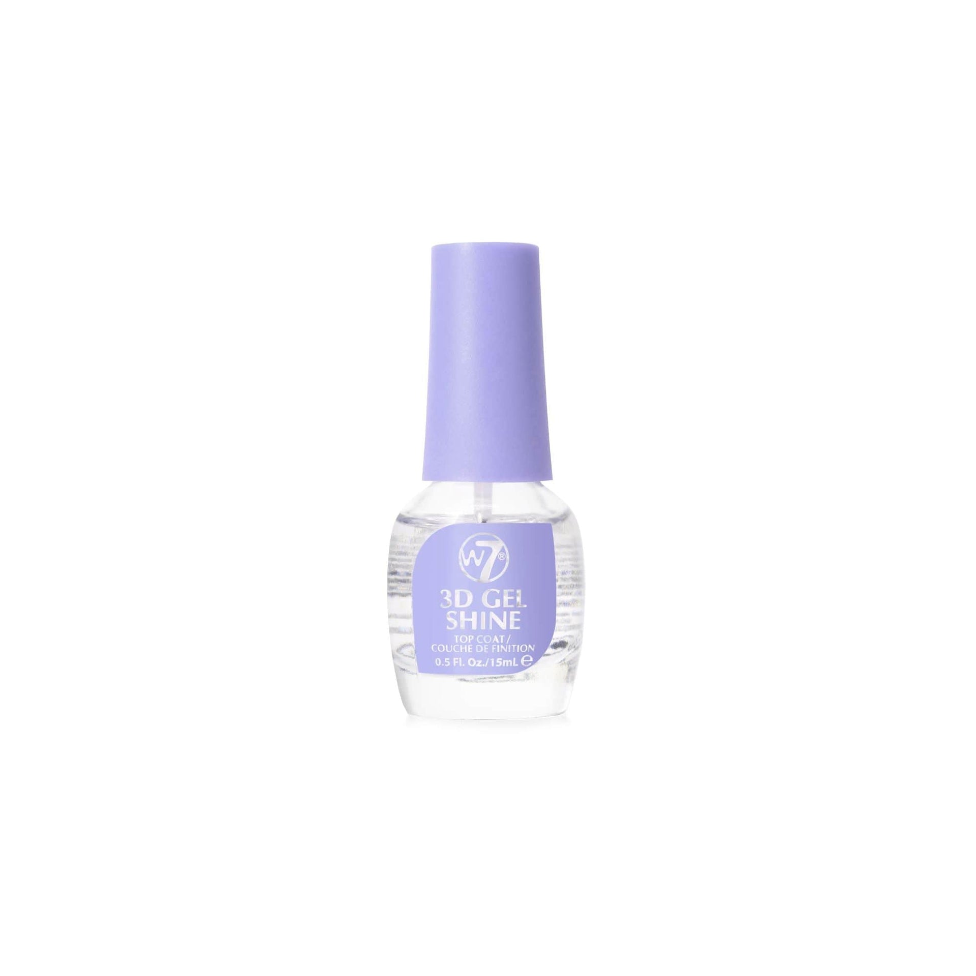 W7 3D Gel Shine Top Coat Nail Treatment – W7 Makeup