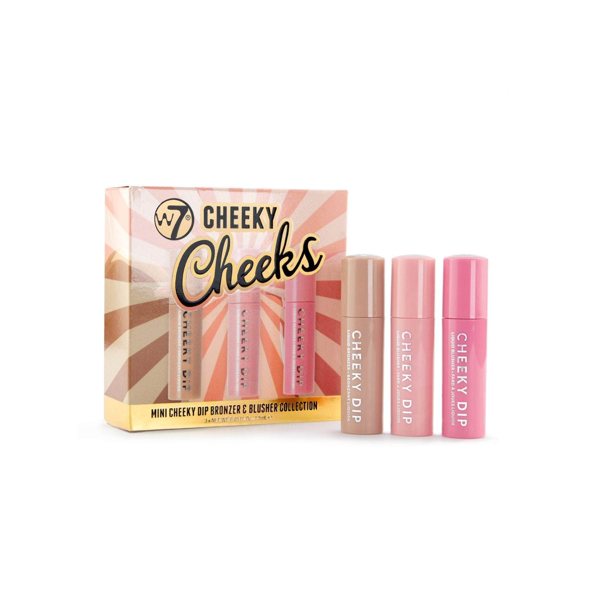 Cheeky Cheeks Blush Gift Set – W7 Makeup