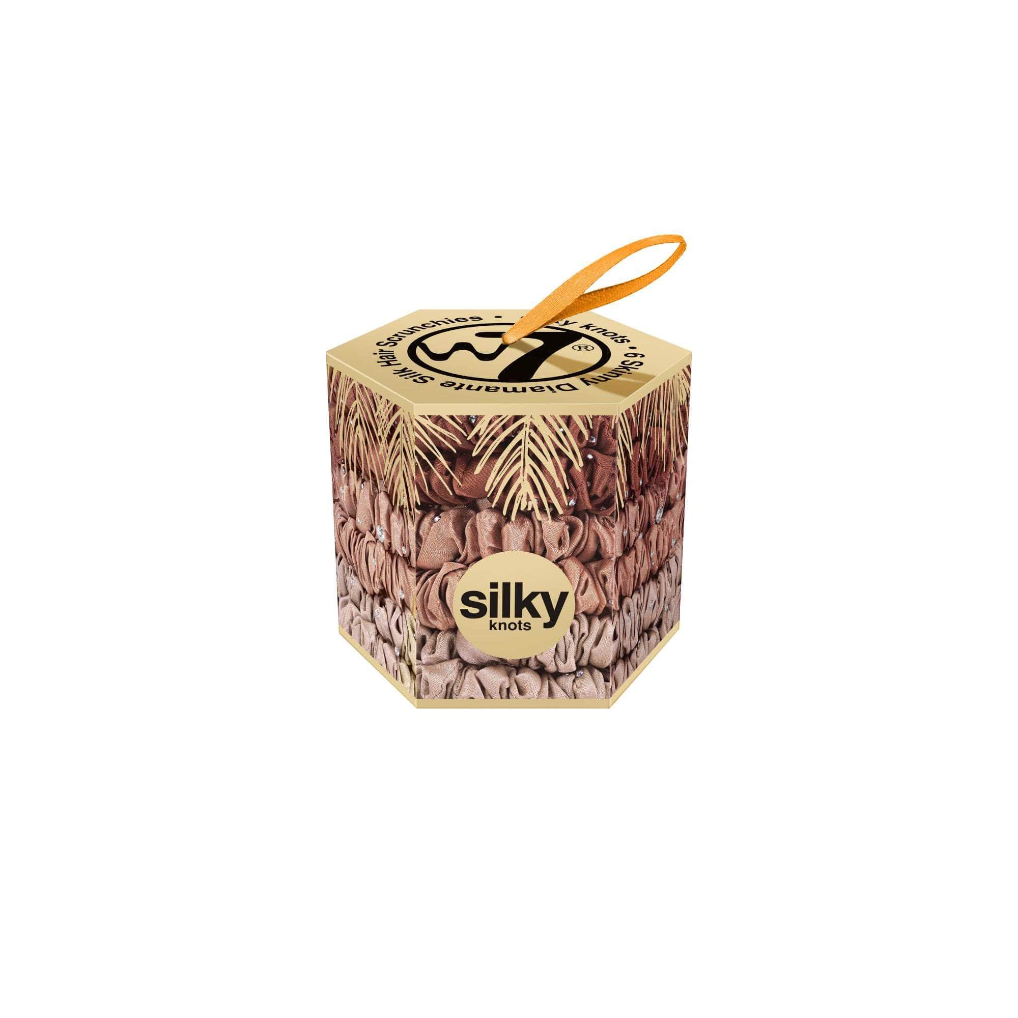 Silky Knots 6Pcs Bauble Gift Set - Gold
