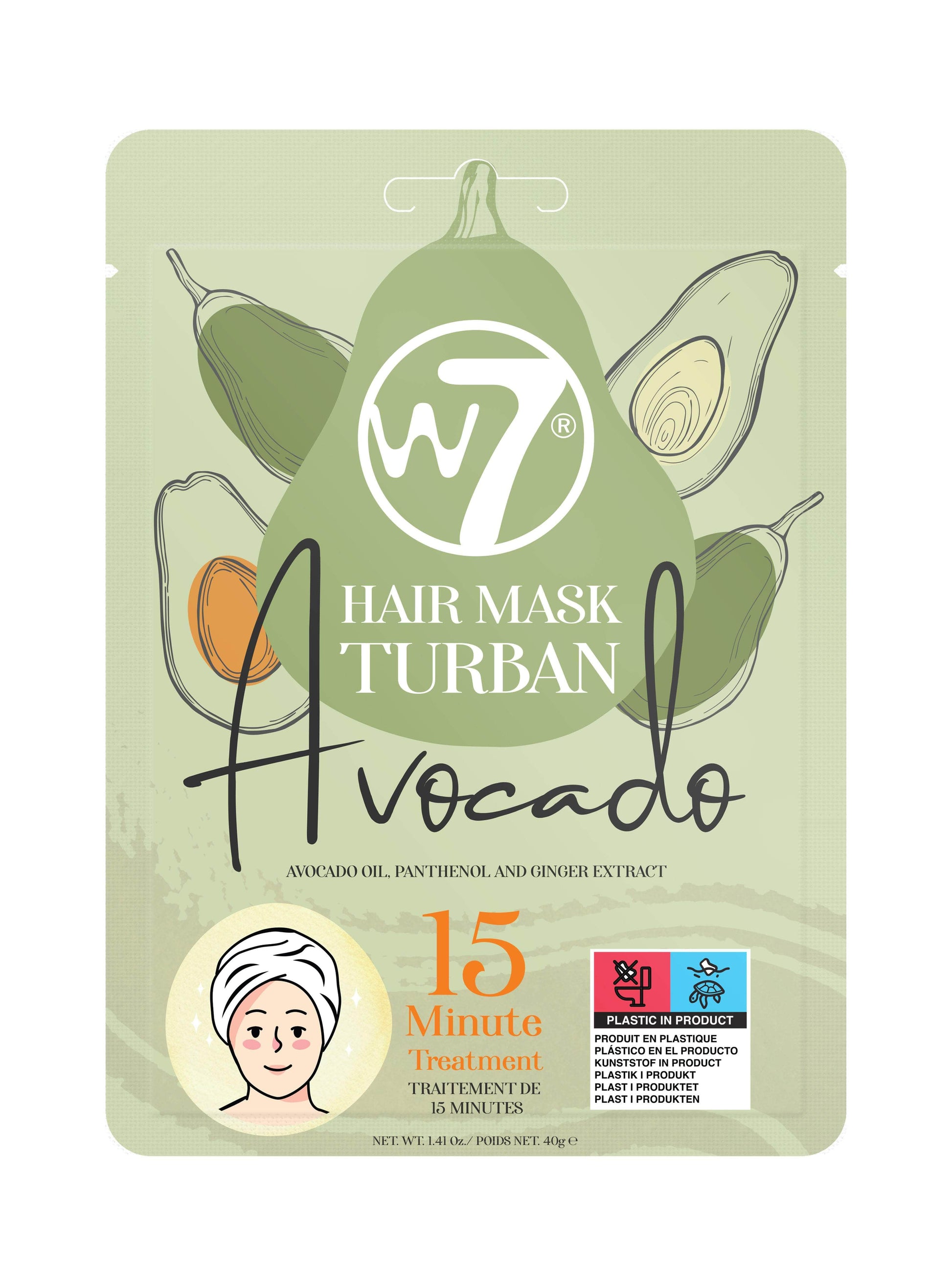 Hair Mask Turban