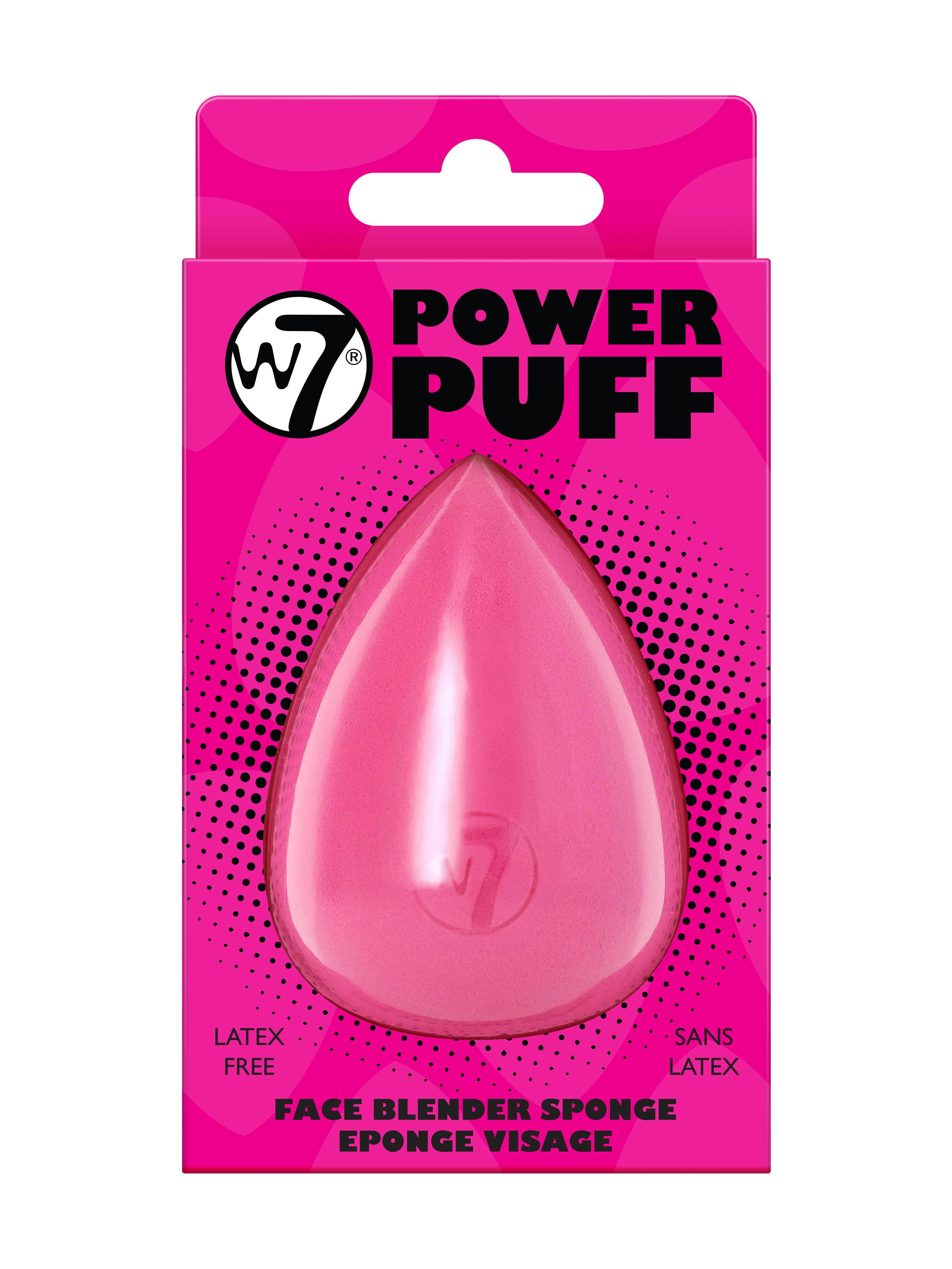 Sponge Powerpuff W7 Power Puff Face Blender Sponge - W7 Makeup