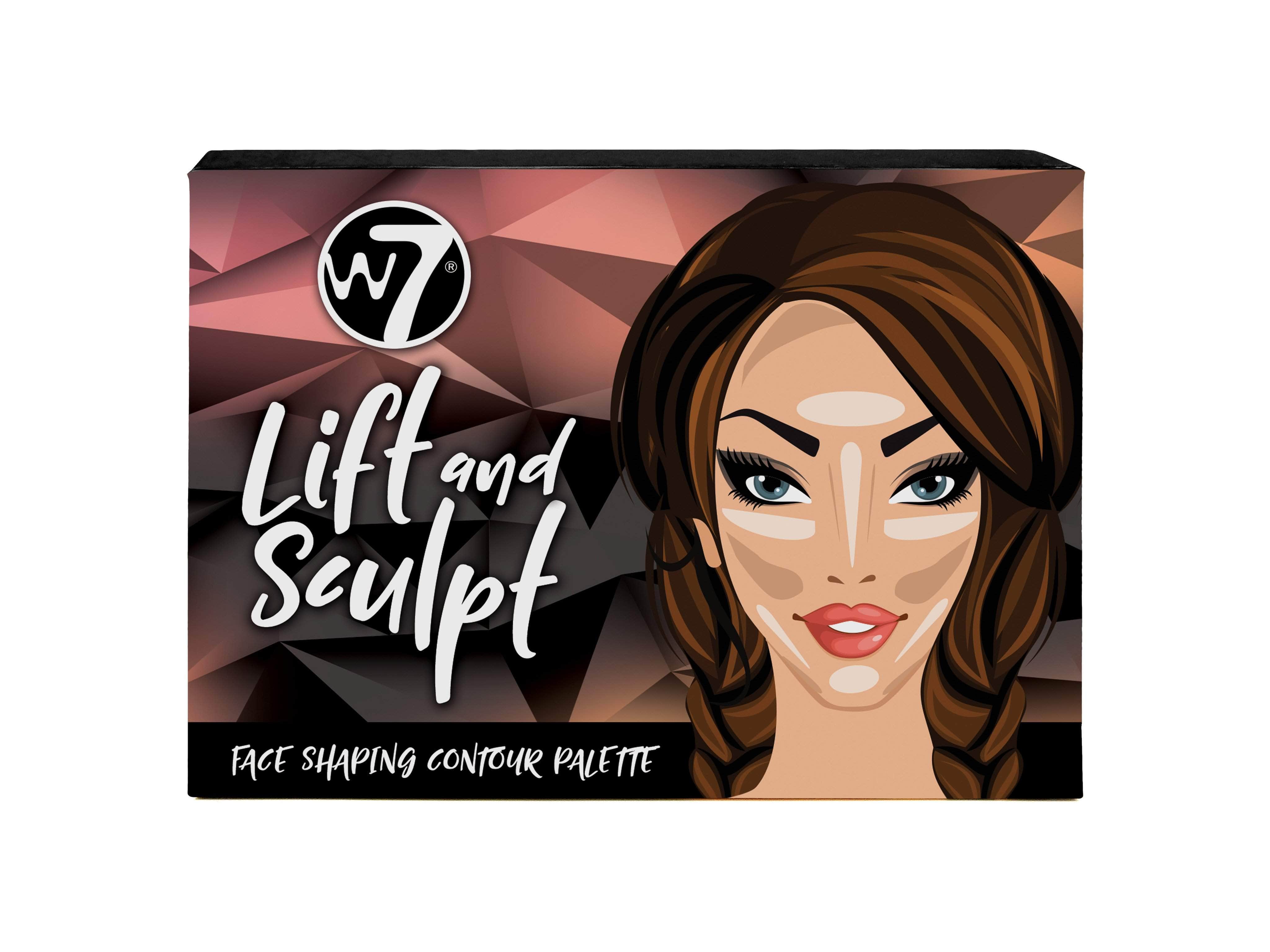 W7 Lift & Sculpt Cream Contour Palette - W7 Makeup