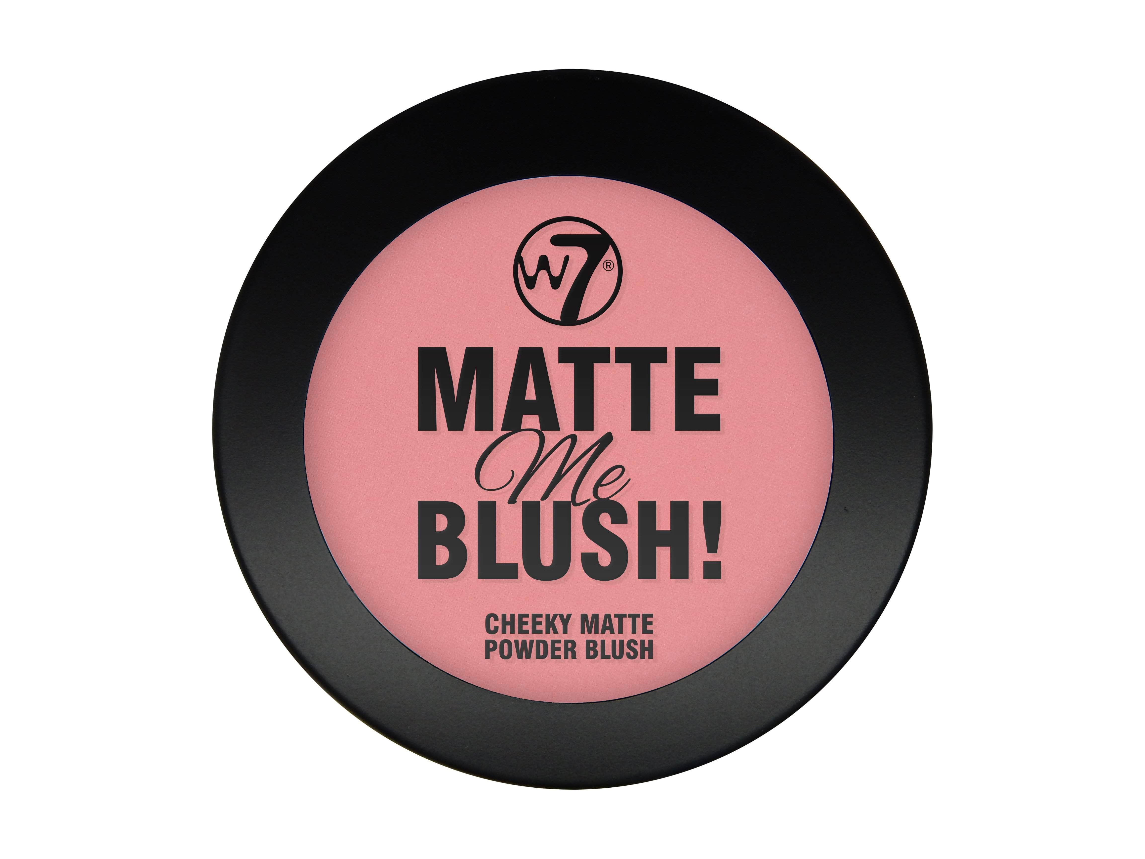 Matte blusher top